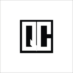 Modern Letter Combination Logo - Minimalistic Design