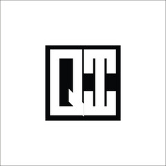Modern Letter Combination Logo - Minimalistic Design