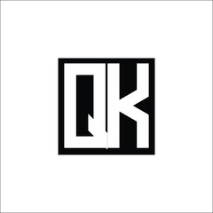 Modern Letter Combination Logo - Minimalistic Design