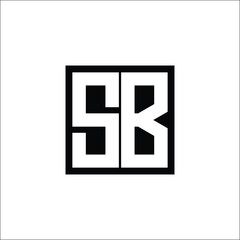 Modern Letter Combination Logo - Minimalistic Design