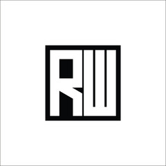 Modern Letter Combination Logo - Minimalistic Design