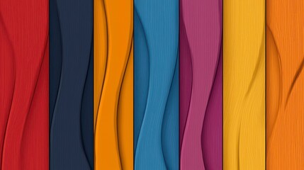 Naklejka premium Abstract Colorful Vertical Stripes Background Texture