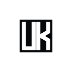 Modern Letter Combination Logo - Minimalistic Design