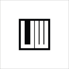 Modern Letter Combination Logo - Minimalistic Design