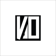 Modern Letter Combination Logo - Minimalistic Design