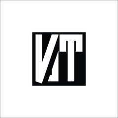 Modern Letter Combination Logo - Minimalistic Design