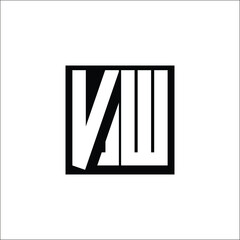 Modern Letter Combination Logo - Minimalistic Design