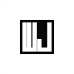 Modern Letter Combination Logo - Minimalistic Design