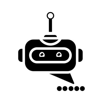 Batam, Indonesia - April 22, 2025 : Vector Bubble Chat artificial intelligence (AI) on a blank background, editable and color-changed. Chat box for app icons and more.