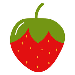 Sticker Fruit Illustration