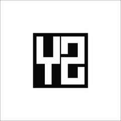 Modern Letter Combination Logo - Minimalistic Design