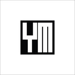 Modern Letter Combination Logo - Minimalistic Design