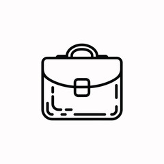  Briefcase vector icon