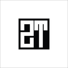 Modern Letter Combination Logo - Minimalistic Design