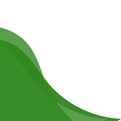 Green Wave Corner Transparant