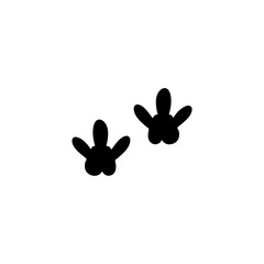 Animal footprints icon