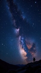 Twinkling stars against the blackness of space, star, astronomical, galaxy