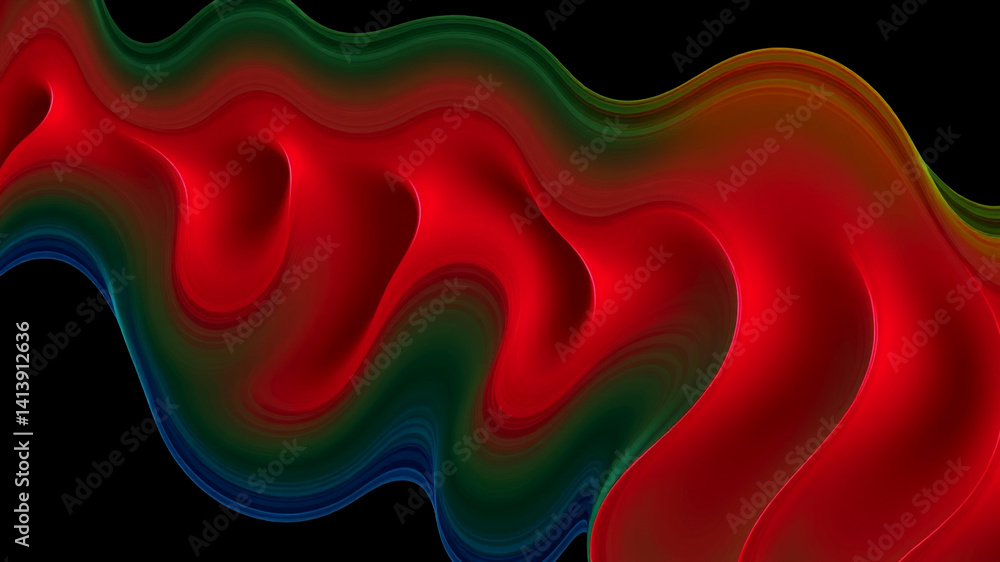 Canvas Prints abstract flowing colors background design