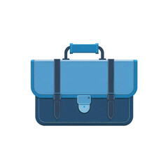 A stylish blue briefcase with a sleek design, prominently displayed against a plain background, ideal for business professionals seeking modern accessories for work