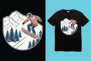 Vintage Ski Resort Scene with Stylish Skiers in Retro Outfits