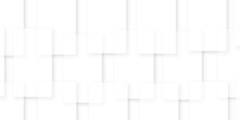 Abstract White Geometric Background Illustration. Abstract geometric background featuring layered white squares with shadows, creating a modern and minimalist design.