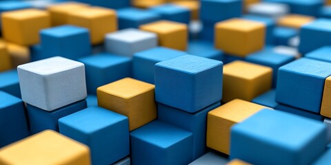 Abstract Geometric Cubes