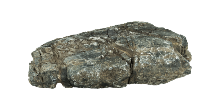 stone isolated on white background