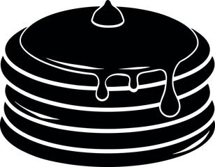 vector illustration of a black car