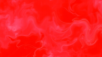 Vibrant Red Abstract Background - Smooth Fluid Swirl Texture Design for Modern Artistic Canvas and Wallpaper