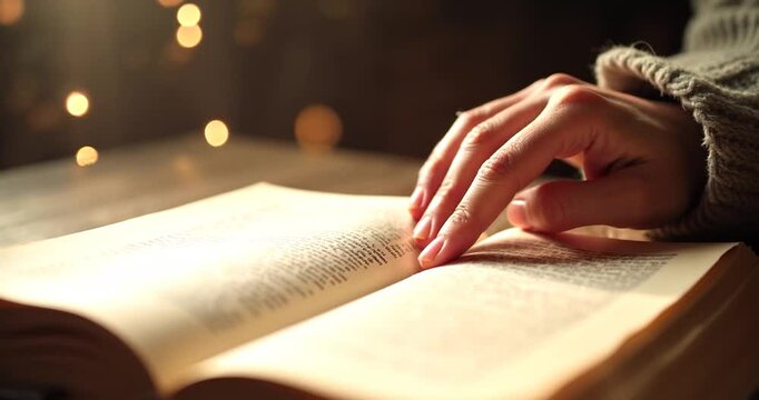 Page Turning in a Book