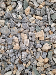 This is a close-up of the crushed stone.