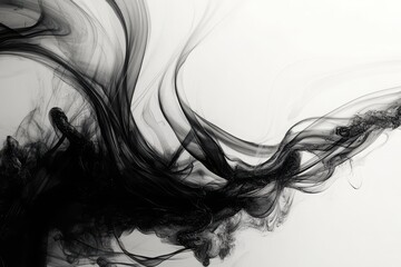 Fototapeta premium Smoke wave abstract background