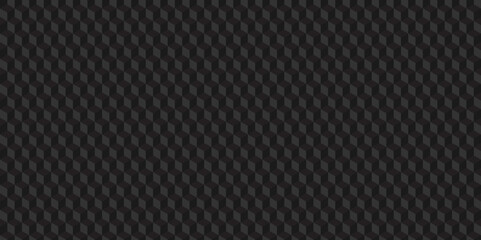 Minimal abstract dark black background from cubes vector art. Geometric tiles and mosaic creative stylish seamless pattern block cube background. minimal hexagon Cubes mosaic shape vector design	
