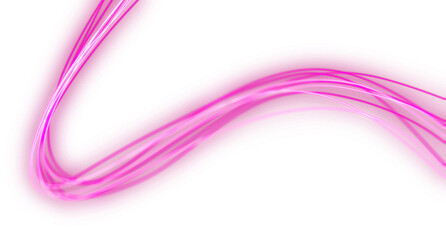 Abstract Glowing Lines Racing Speed Effect

