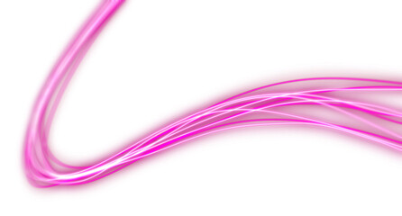 Future Cyberpunk Light Trails Fast Motion