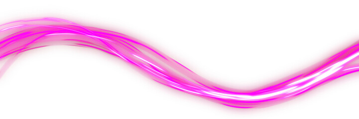 Glowing Speed Streaks on transparent Background