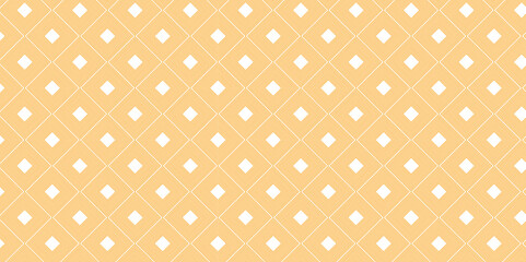 Abstract overlapping vector geometric repeat Pattern wave fabric brown square line background. seamless fabric geomatics overlapping create retro line pattern.	
