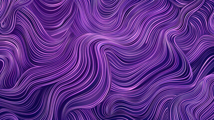 Obraz premium vibrant abstract background featuring flowing lines in shades of purple, creating sense of movement and depth. design evokes feeling of fluidity and creativity