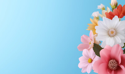 Fototapeta premium 꽃, 꽃배경