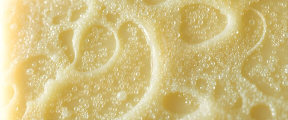 close up of a piece of cheese
