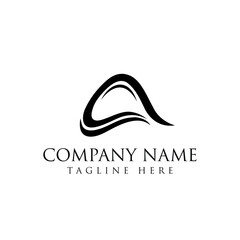 Letter A logo design