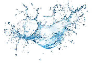 a splash of water captured in mid-air showcasing the dynamic movement and beauty of liquid as it disperses in droplets. clarity and freshness ideal for various creative uses