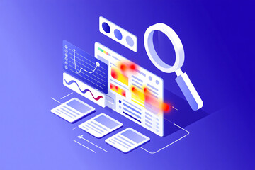 Website Analytics Dashboard Data Visualization and UX Design for Improved Website Performance