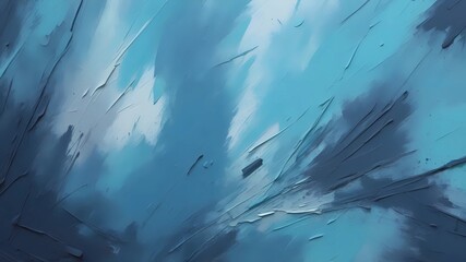 Abstract blue painting background texture design artistic canvas wall art decor idea