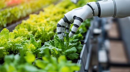 Automated harvesting of leafy greens in a controlled environment