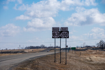 US route 83 North Dakota