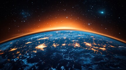 Earthrise: A Breathtaking View of Our Planet at Dawn