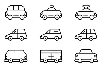 Obraz premium quickcarrier fx11 line art modern digital vehicle sketch