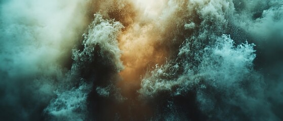 Abstract Smoke Cloudscape