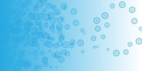 Blue water drops pattern on a textured background create a seamless water decoration